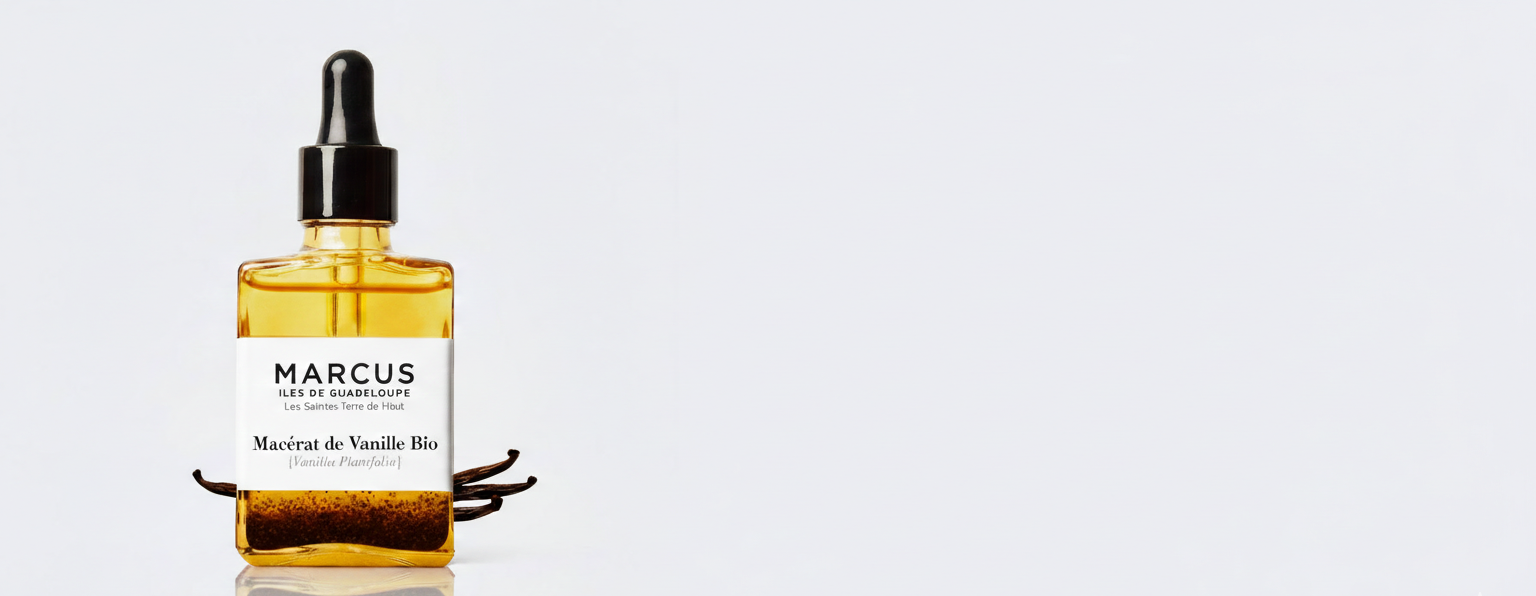Bandeau marcus ile de groix, nouveau macérat de vanille bio